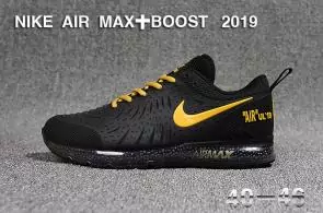 nike air max day 2019 boost sport yellow black